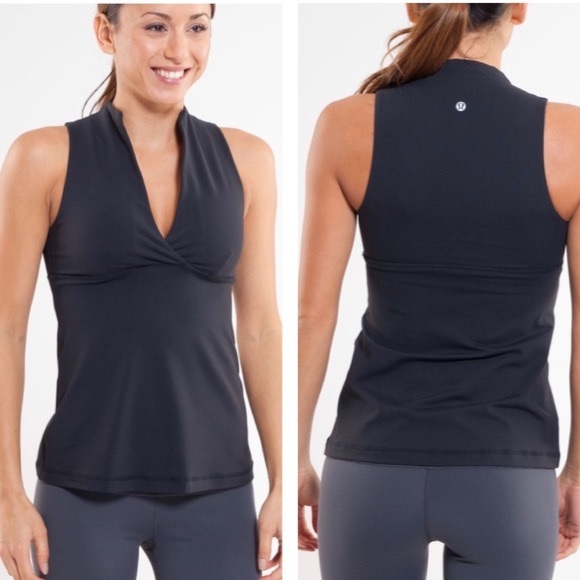 LULULEMON Black Wisper Tank Top